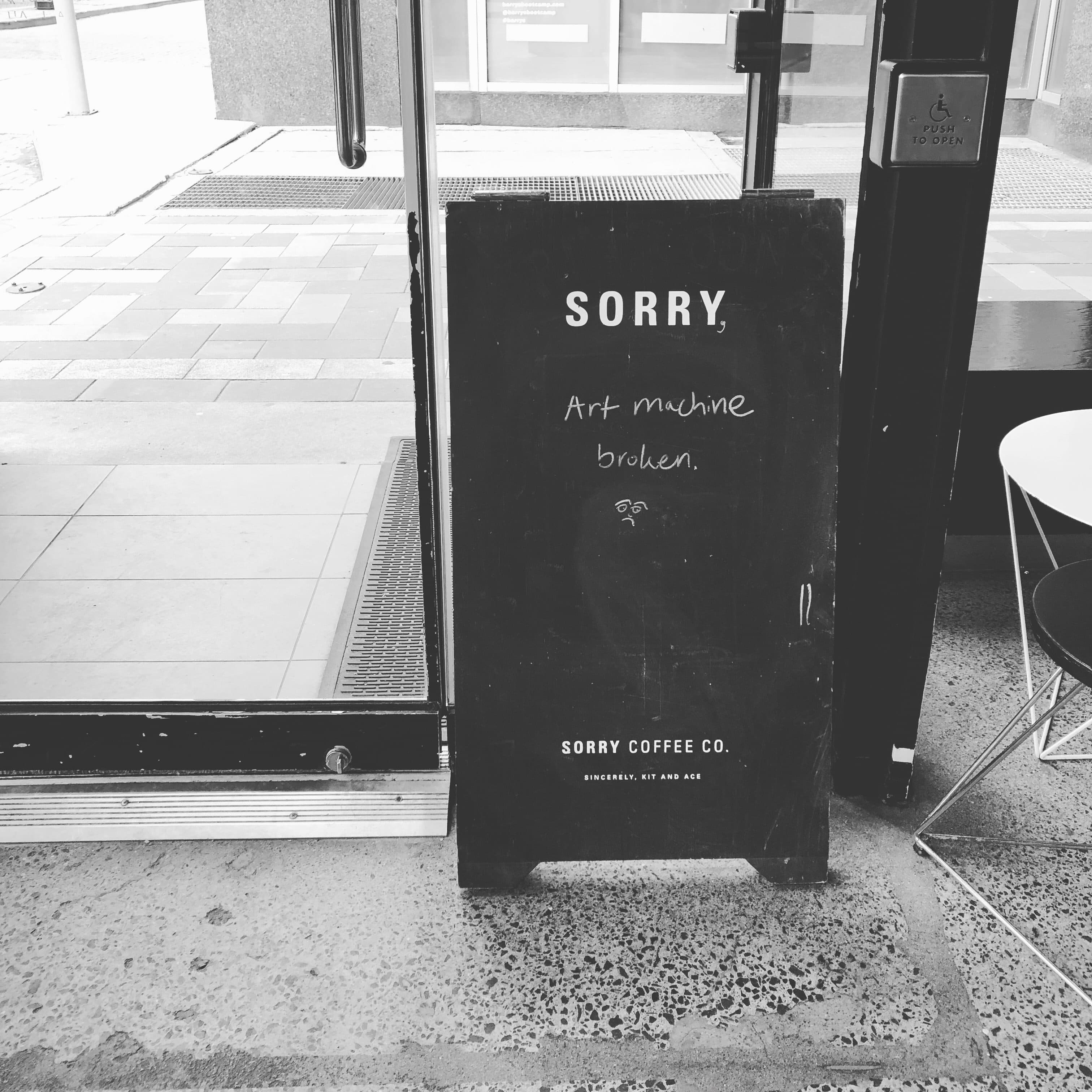 Sorry Coffee